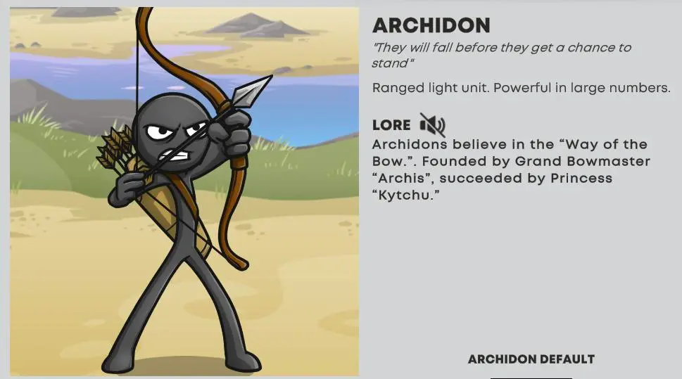 Archidons Stick War Legacy Background