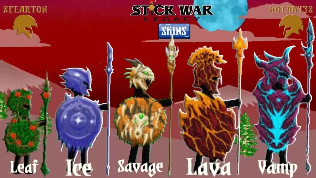 All Stick War Legacy Skins 